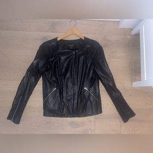 Leather jacket